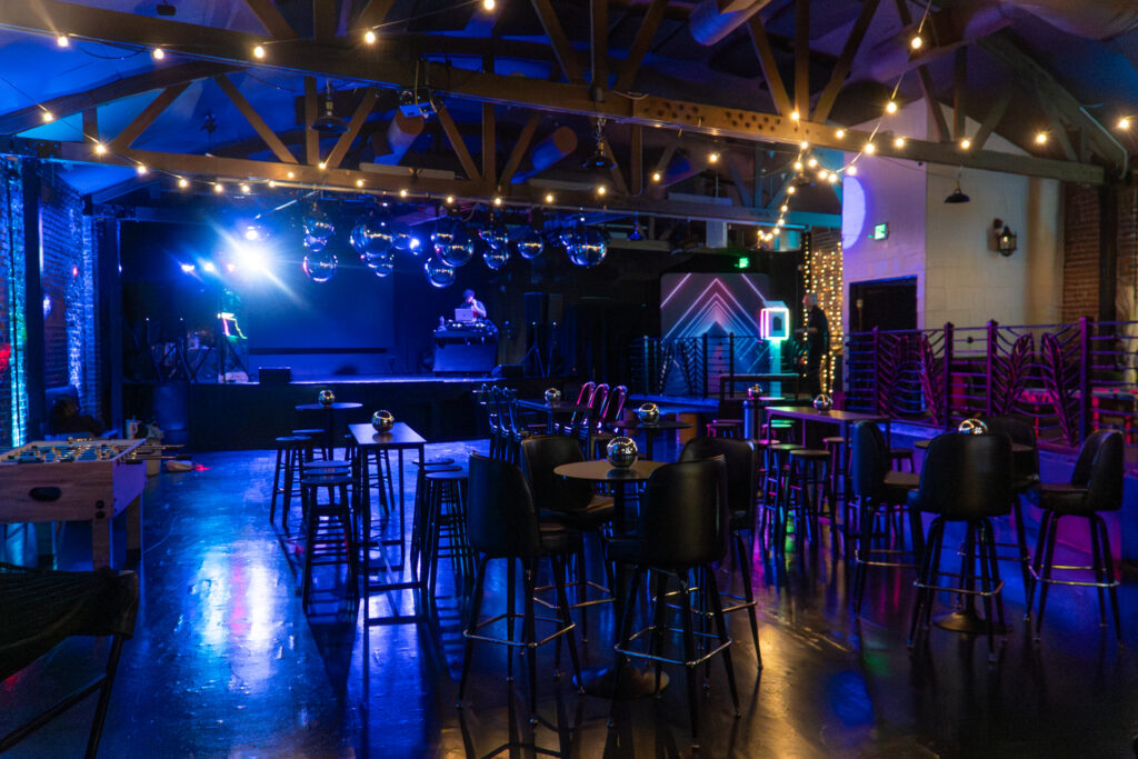 Modern industrial event venue