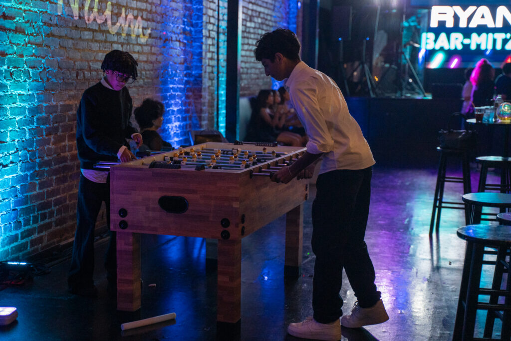 Creative event atmosphere
